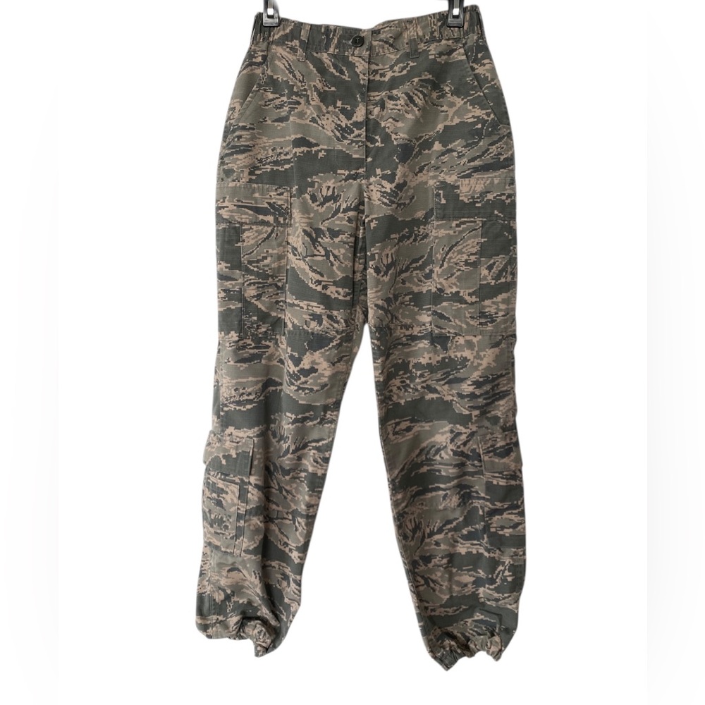 US Air Force Digital Camo Cargo Pants Womens Size 8 Tactical Combat Utility USAF - Picture 5 of 11